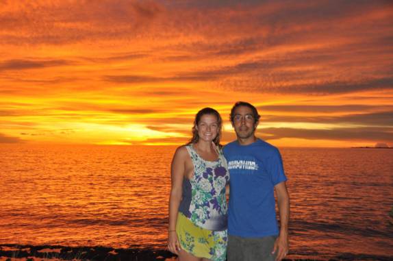 Parece um quadro, mas é o maravilhoso pôr-do-sol em Kralendijk, em Bonaire